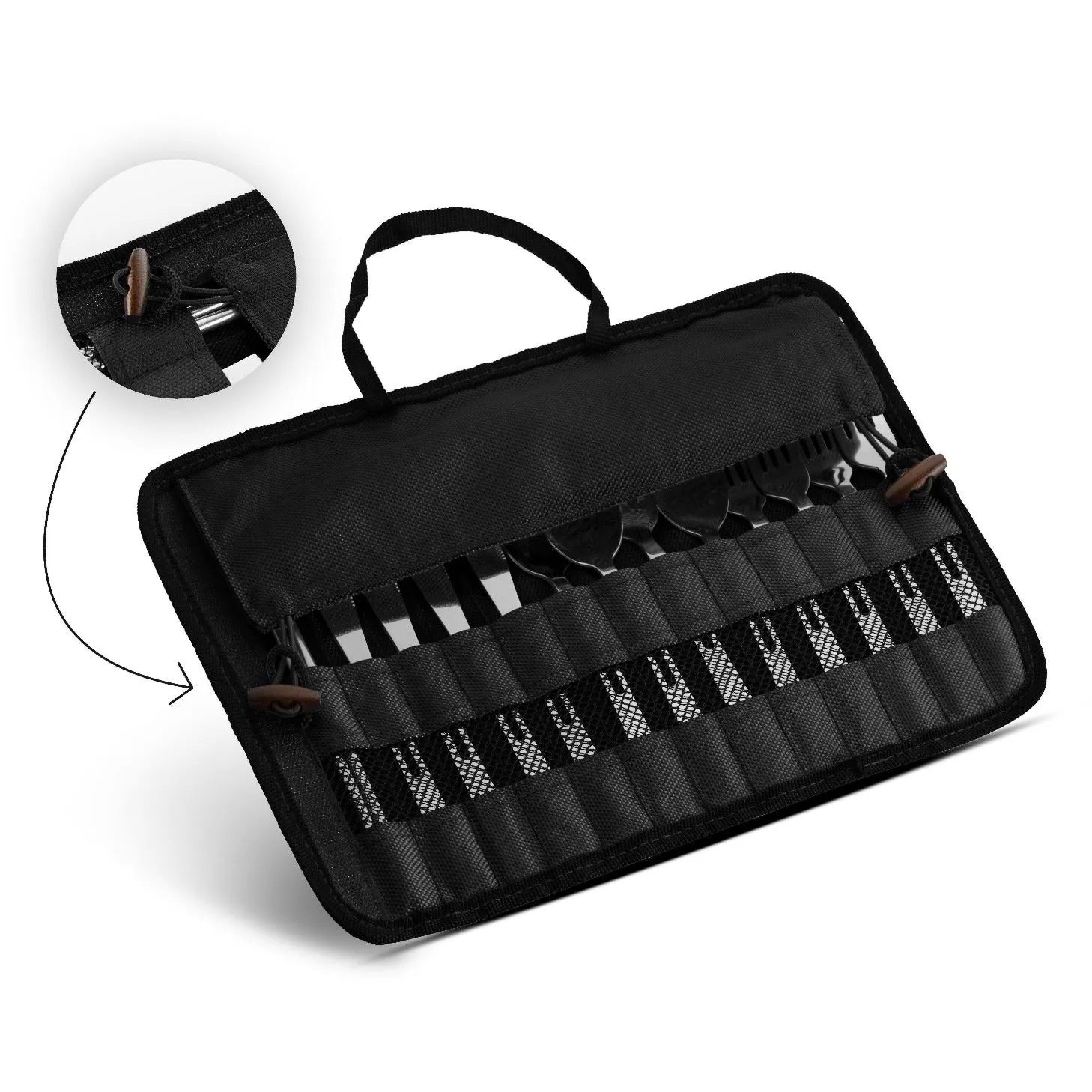 13 Piece Cutlery Travel Set
