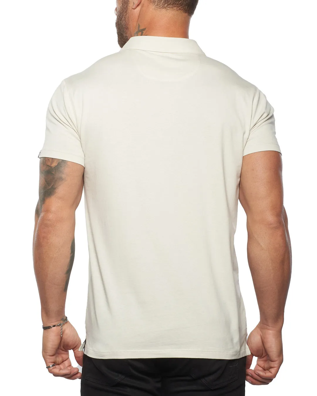 Addison Jersey Knit Fitted Polo [Lightweight]