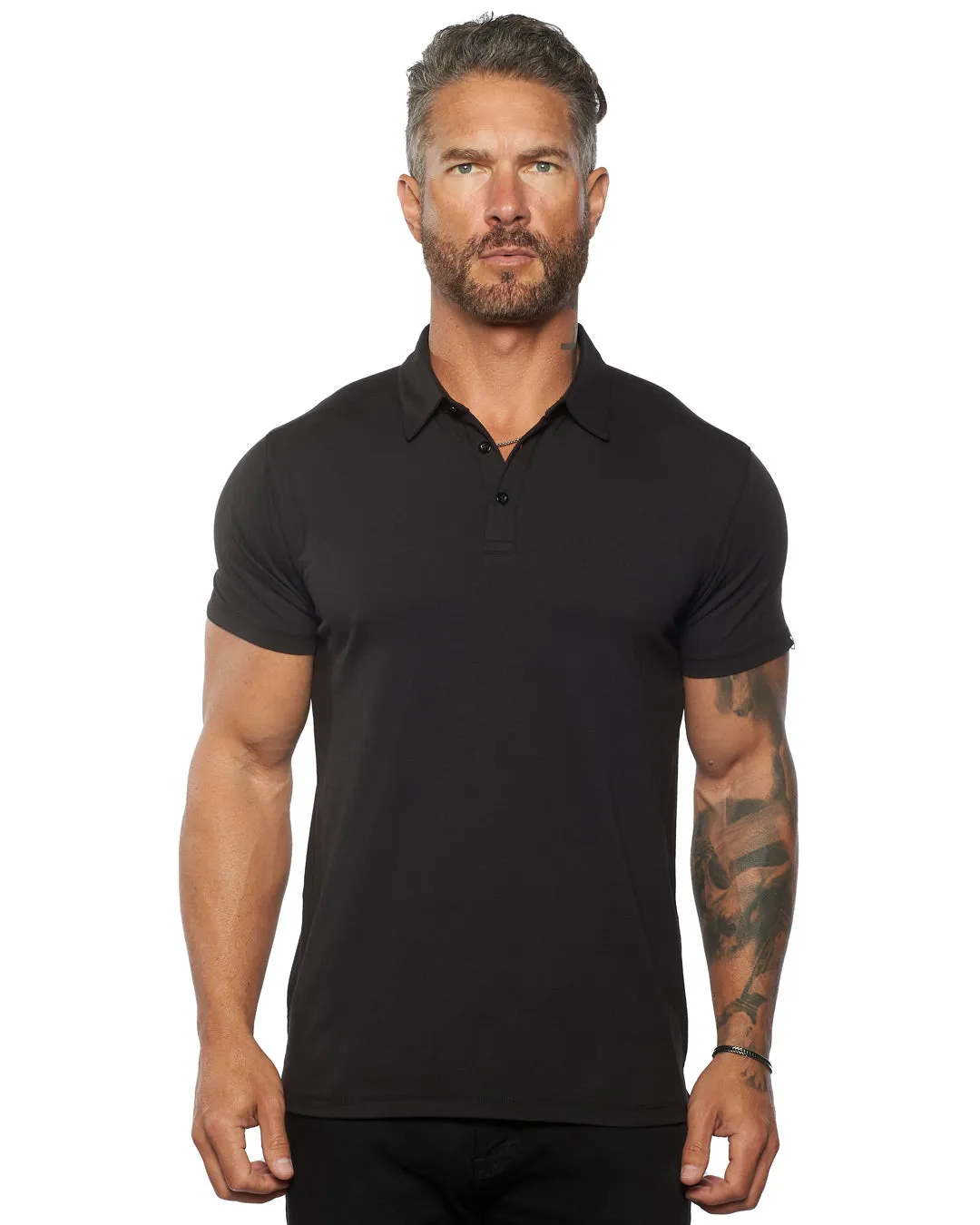Addison Jersey Knit Fitted Polo [Lightweight]