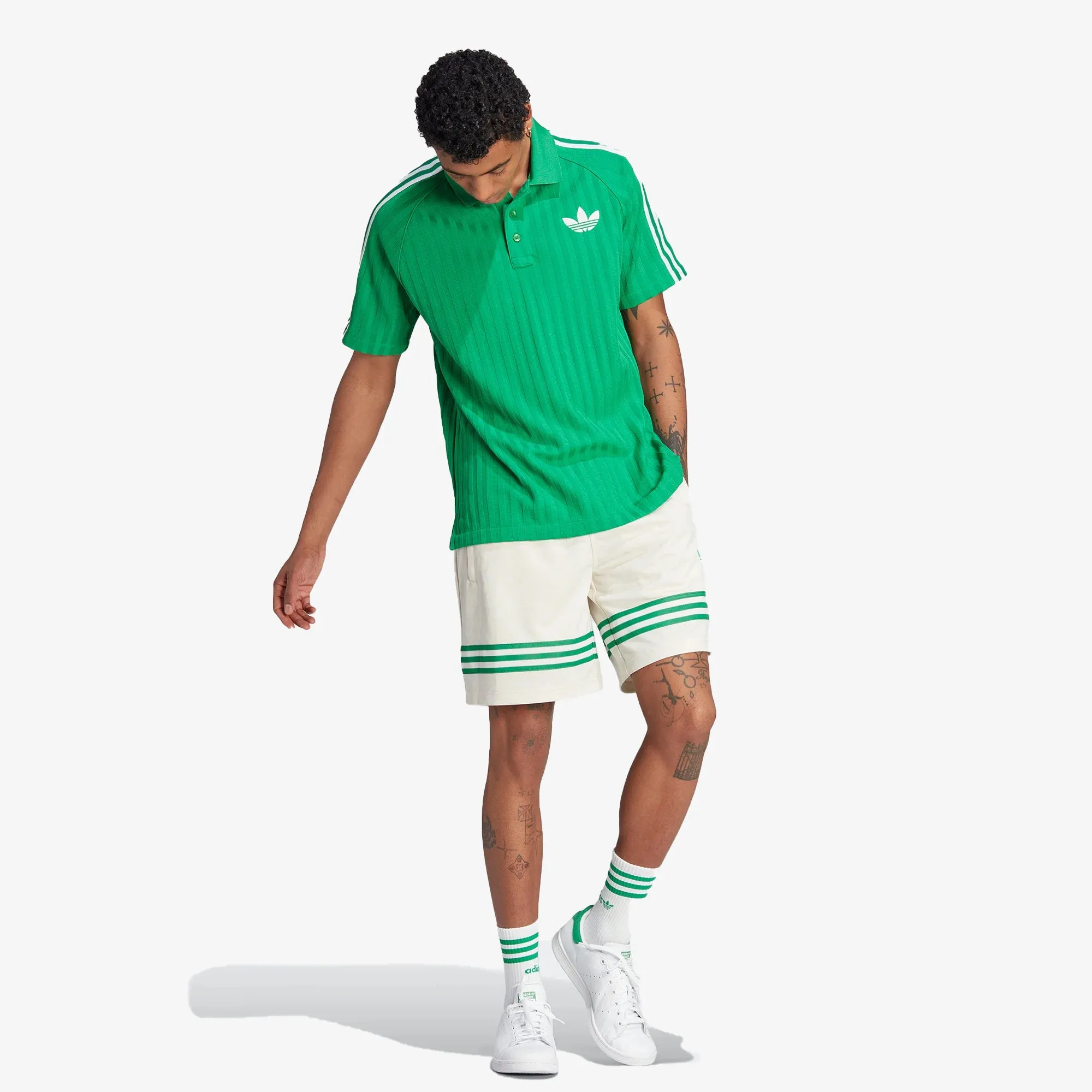 Adidas Originals | ADICOLOR 70S MONOGRAM SHORTS  { WONDER WHITE