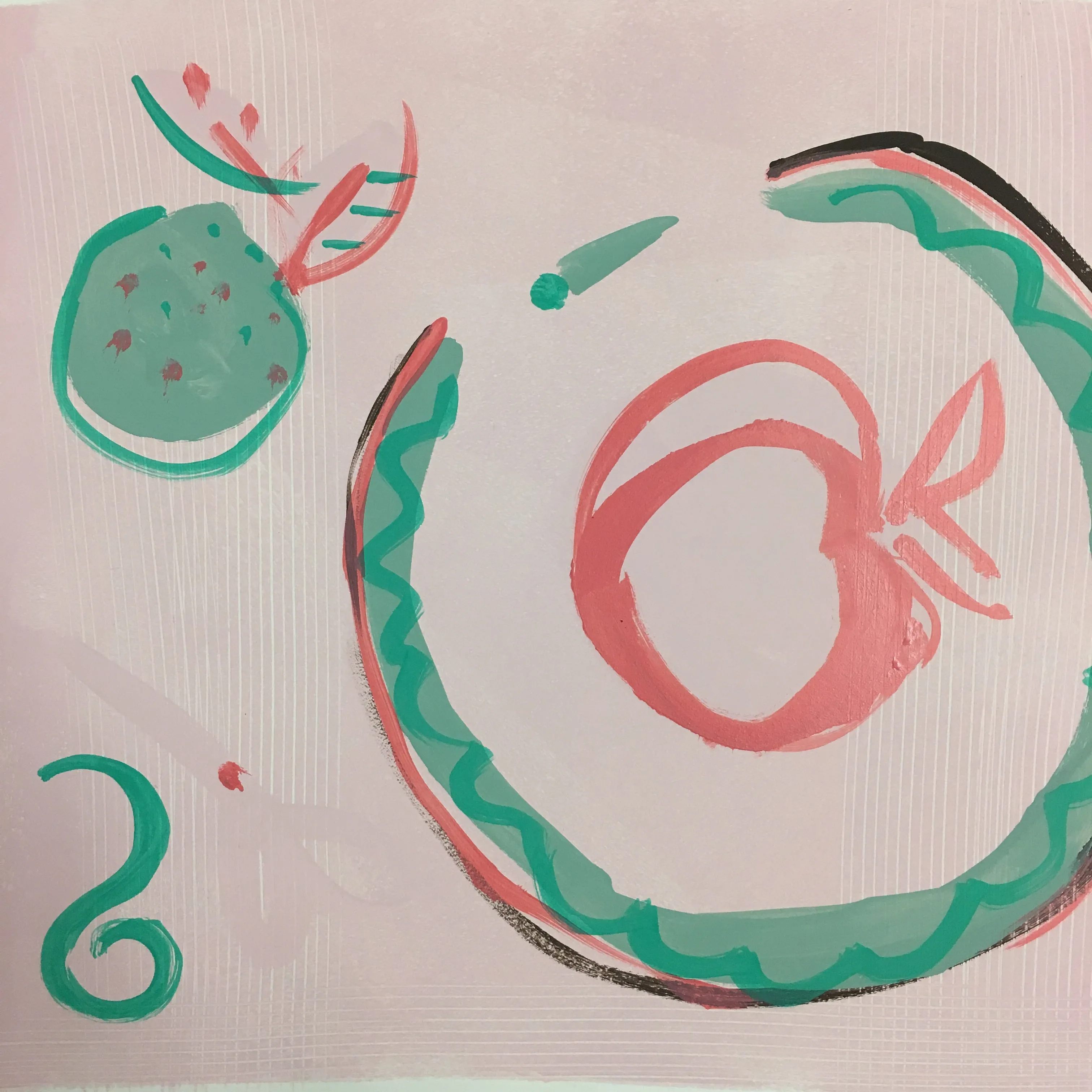 Apple On A Plate