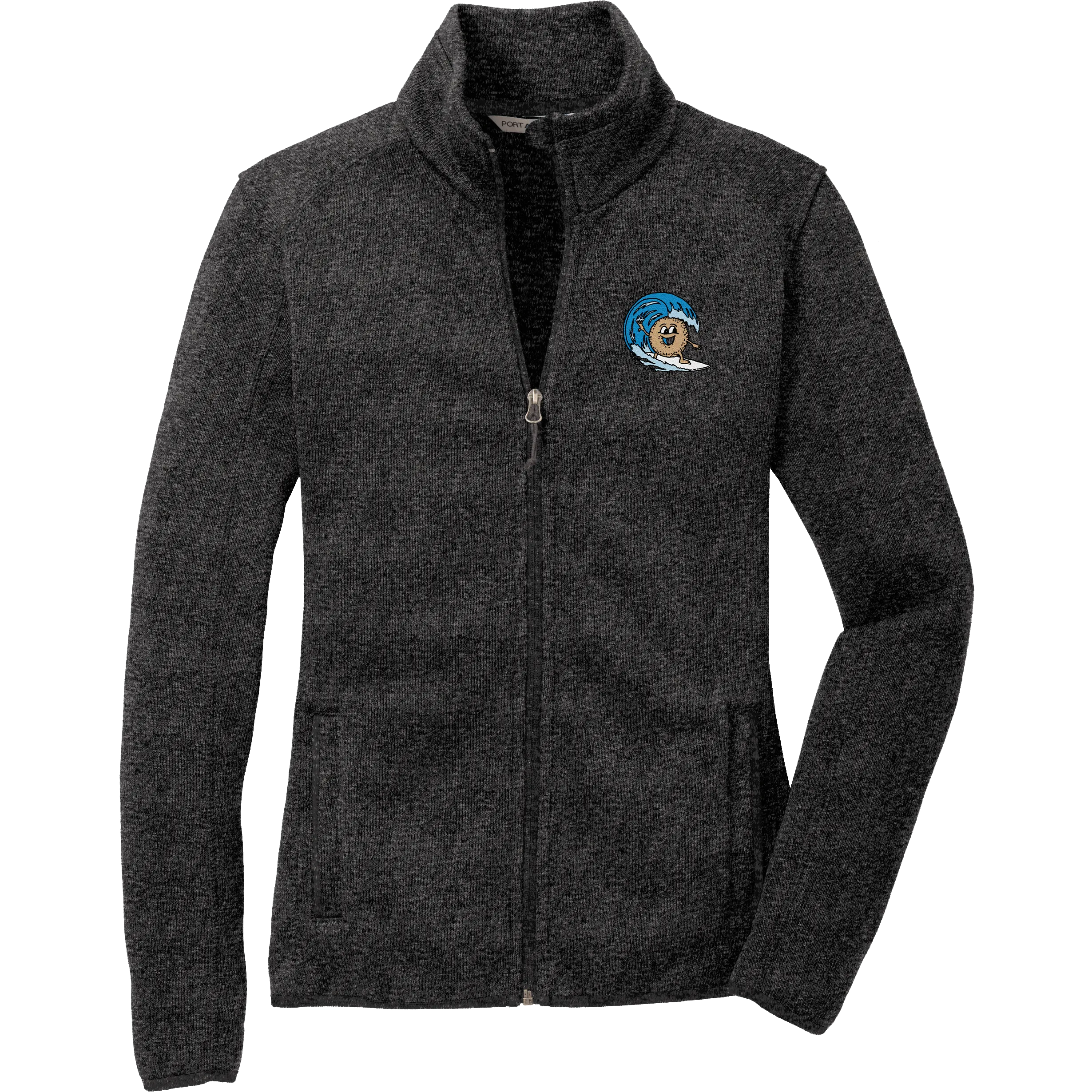 BagelEddi's Ladies Sweater Fleece Jacket
