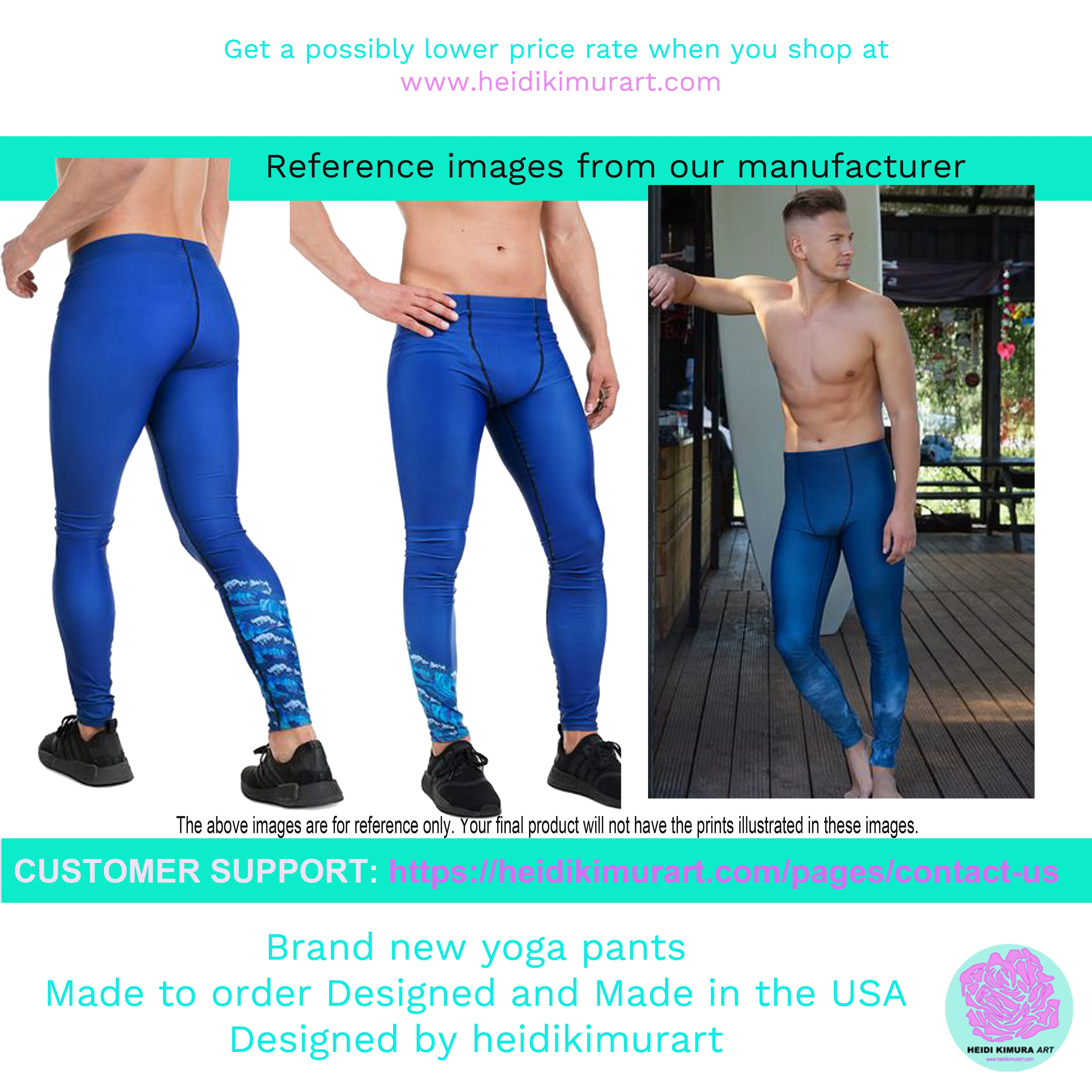 Black & Pink Striped Meggings, Diagonally Striped Men's Designer Premium Quality Running Tights- Made in USA/EU