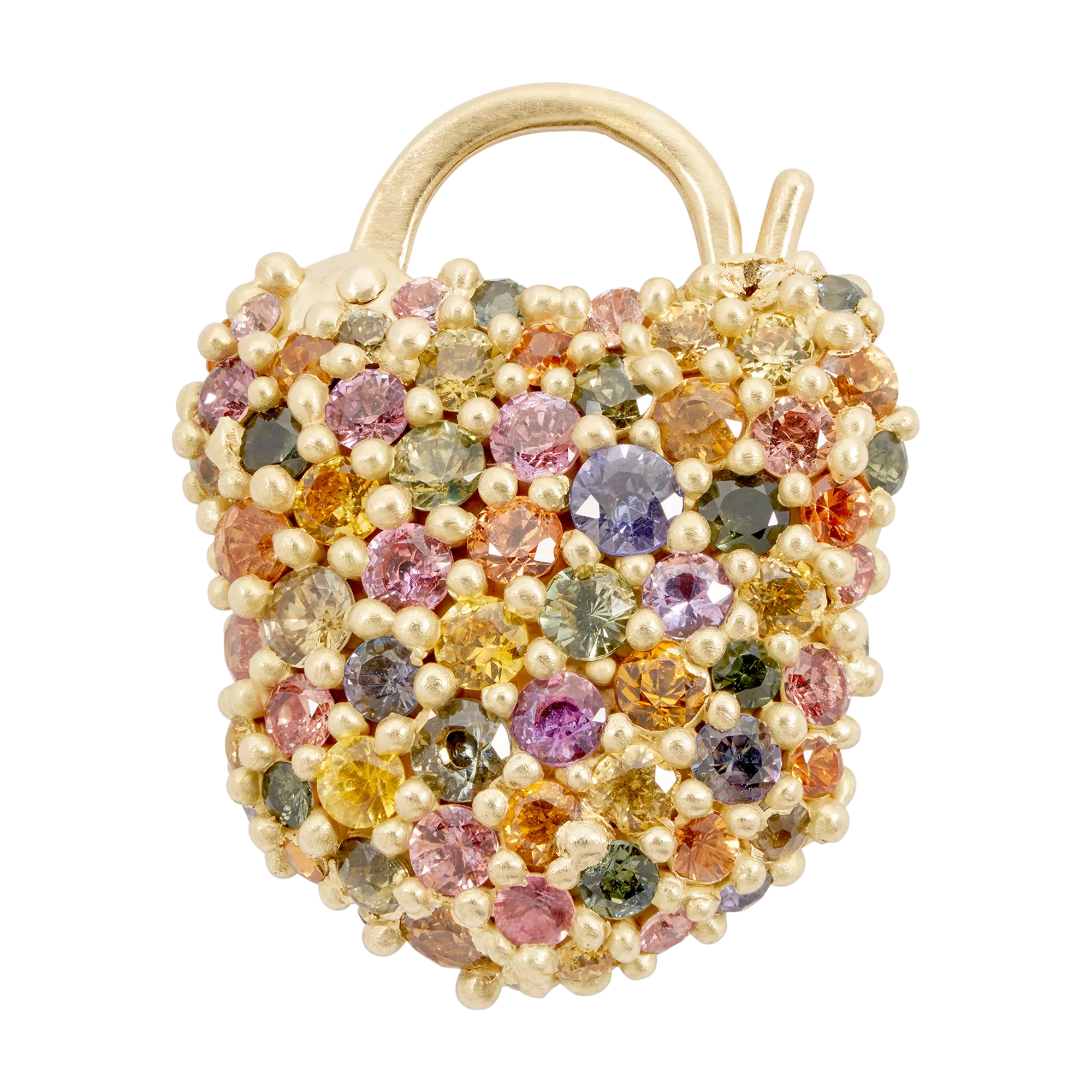 Blossom Crush River Dornano Padlock Necklace - 11283