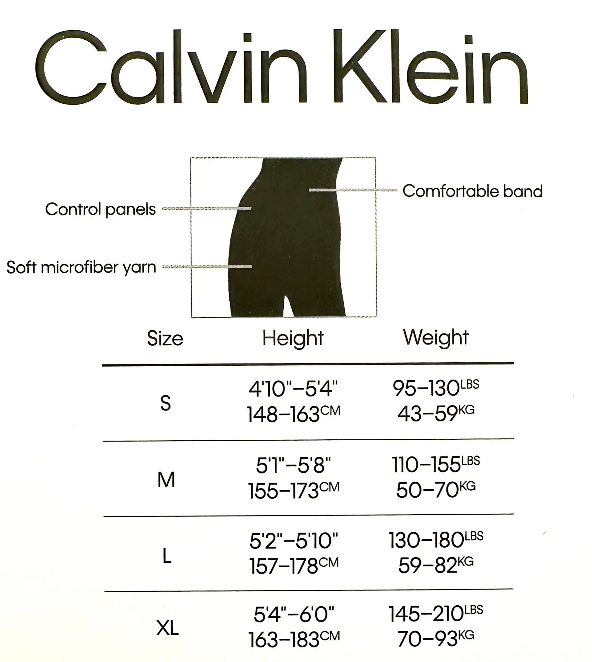 Calvin Klein® Ultrafit Fully Opaque Shaper Tights 100 Denier