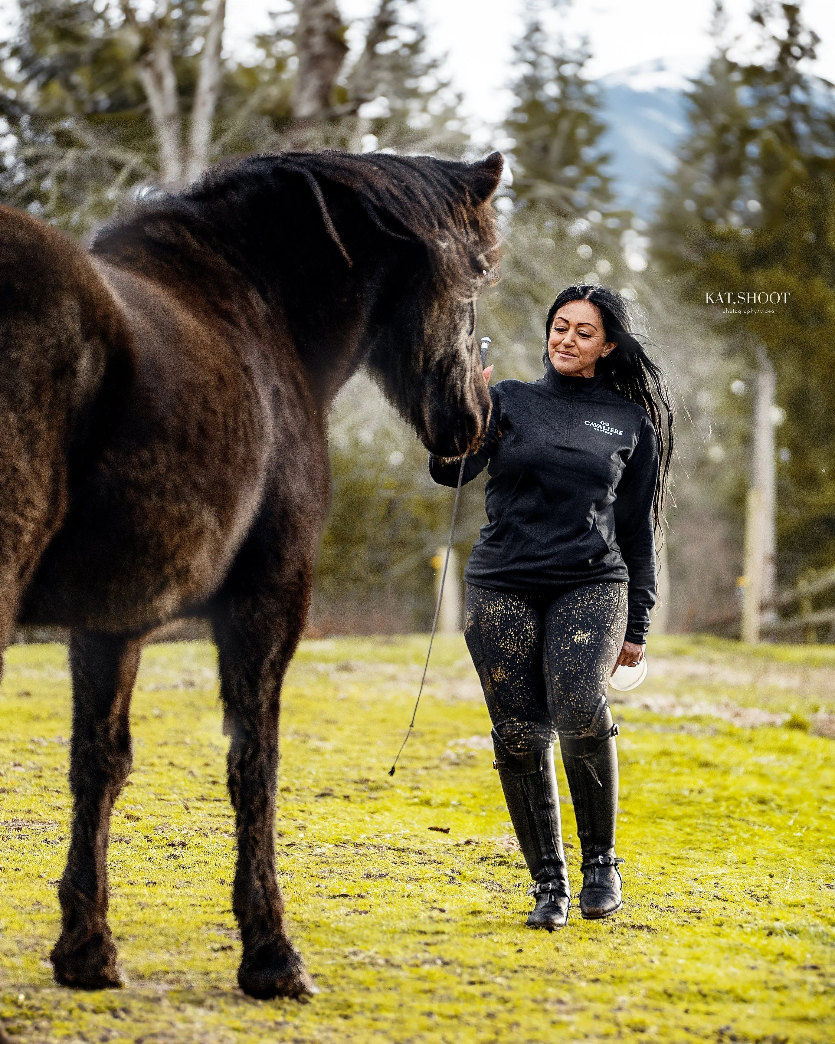 Cavaliere Couture The Grand Prix Riding Tights in Slay Ride (Limited Edition)