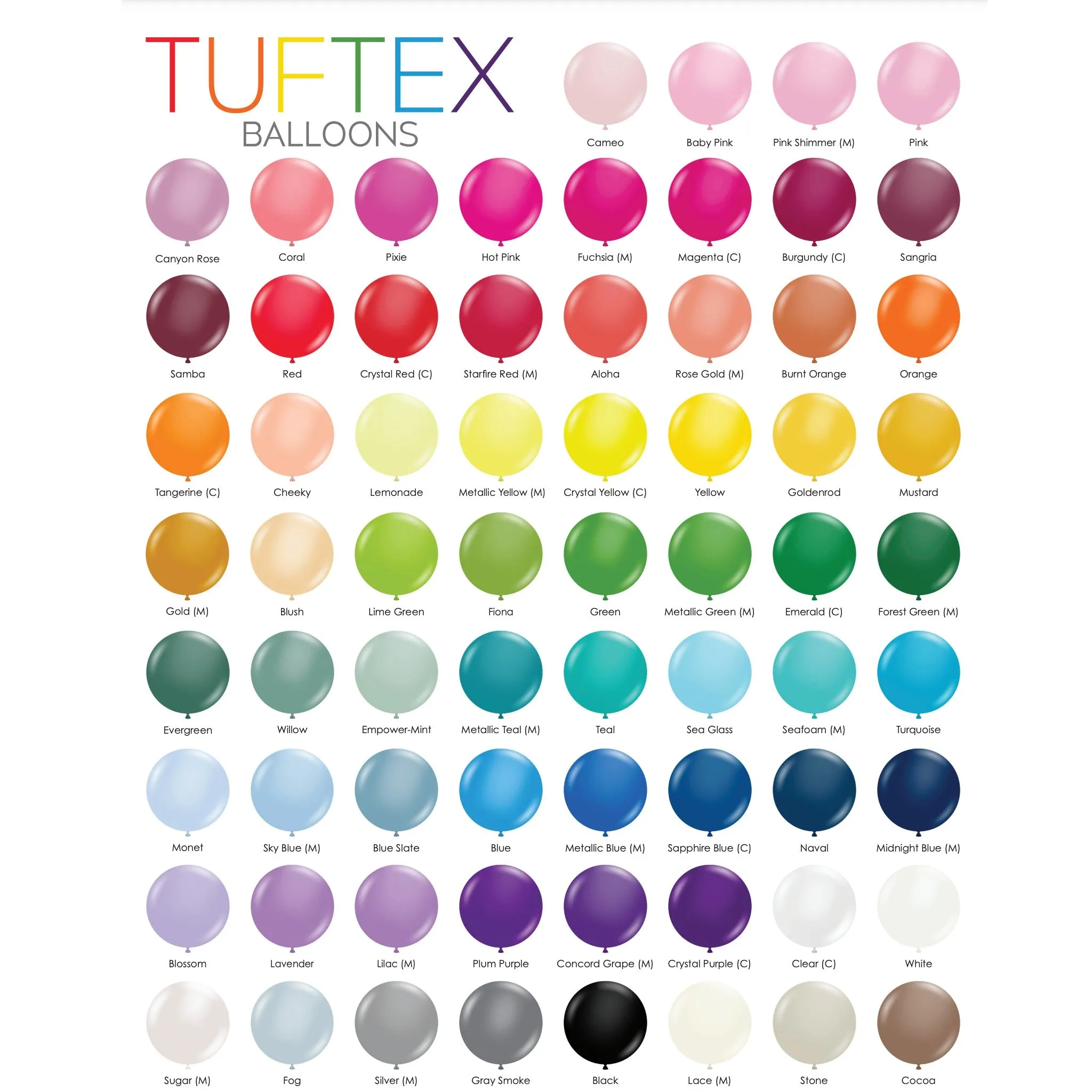 Cheeky Pastel Orange | 5 INCH | Tuftex Latex Balloons | Package 10