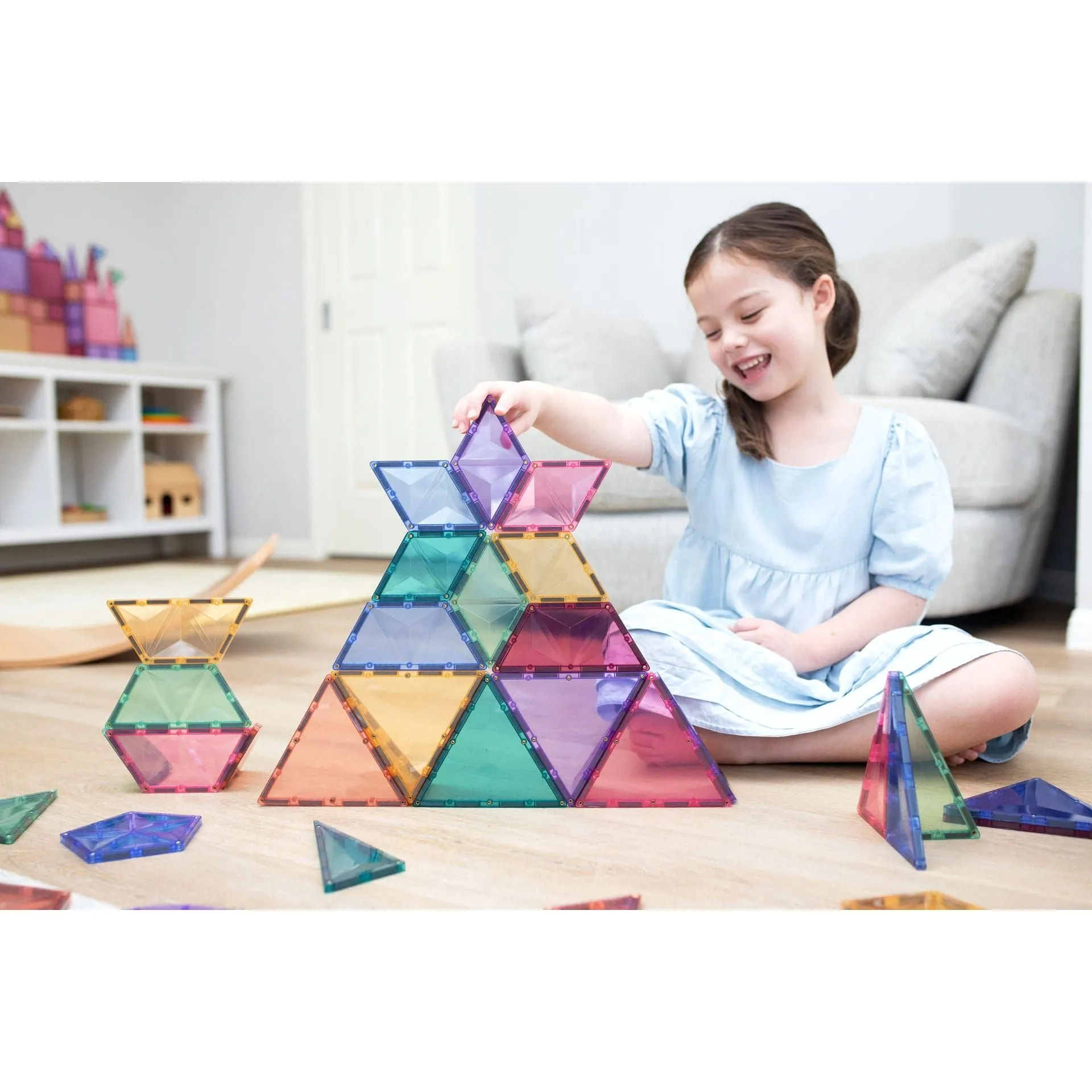 Connetix | Pastel Shape Expansion Pack  48Pc (Ships in one week)