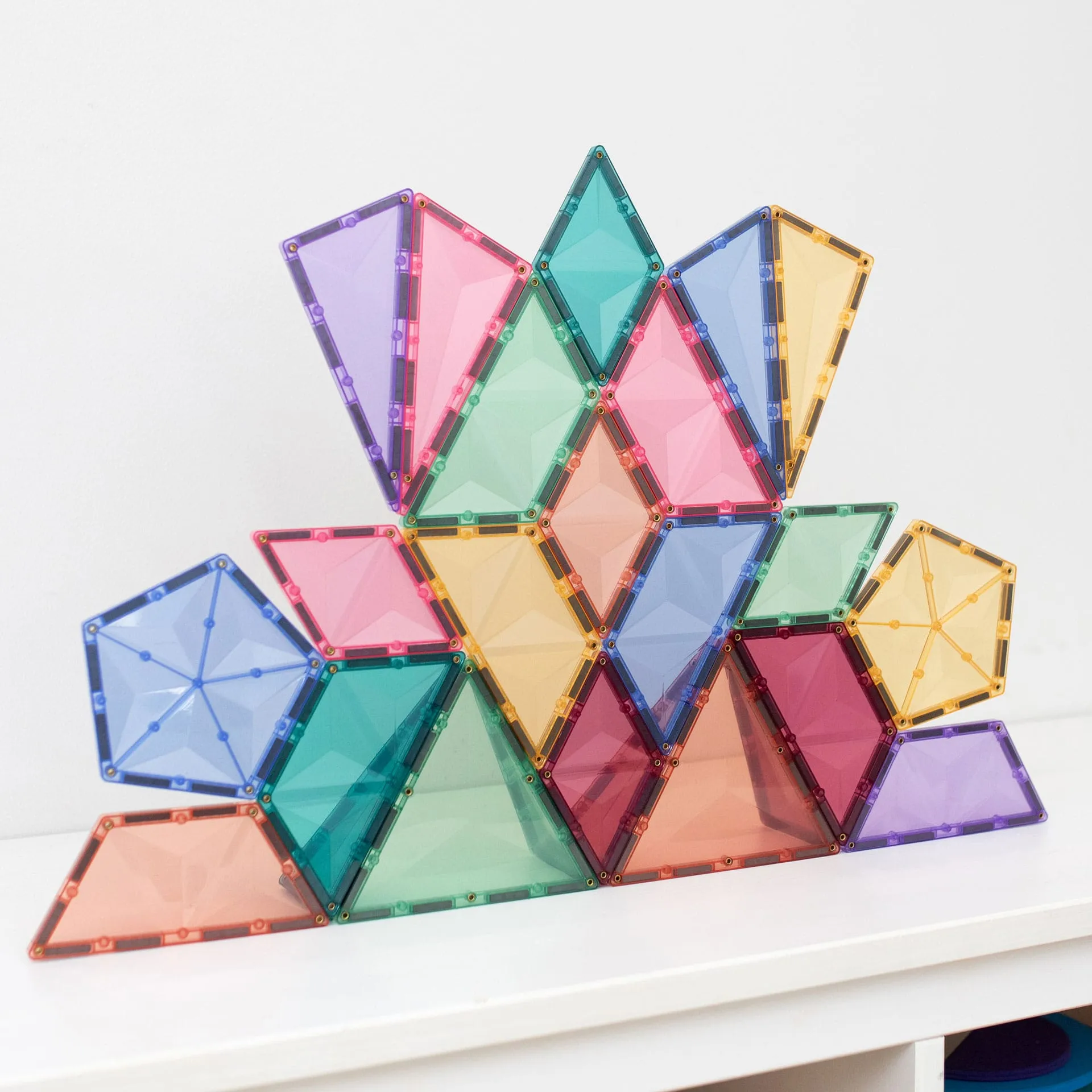 Connetix | Pastel Shape Expansion Pack  48Pc (Ships in one week)