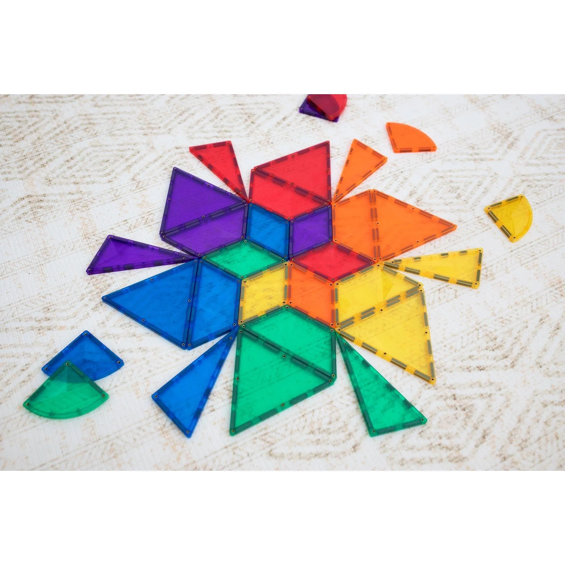 Connetix | Rainbow Shape Expansion Pack  36Pc (Ships in one week)