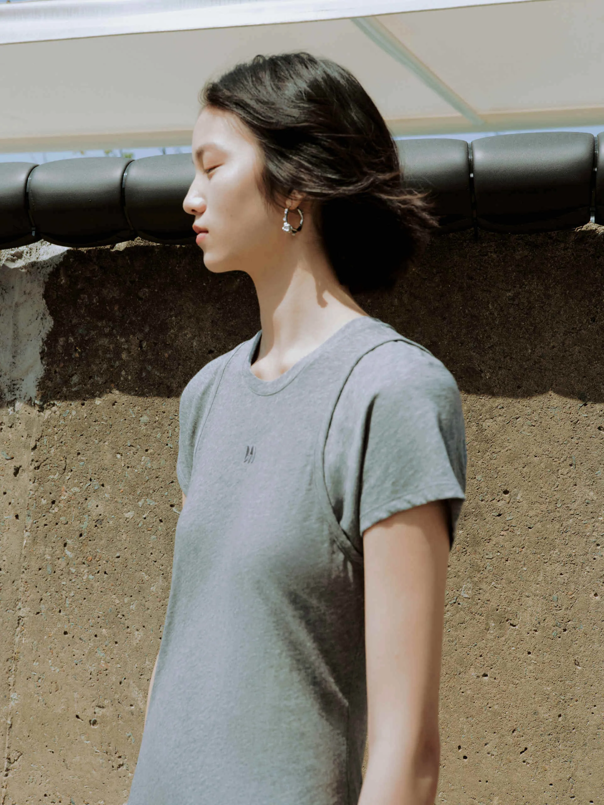 Cotton Maxi Tee Dress