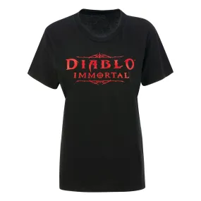 Diablo Immortal Women's Black T-Shirt