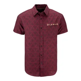 Diablo Red Button-Up Shirt