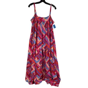 Dress Casual Maxi By Clothes Mentor In Multi-colored, Size: L