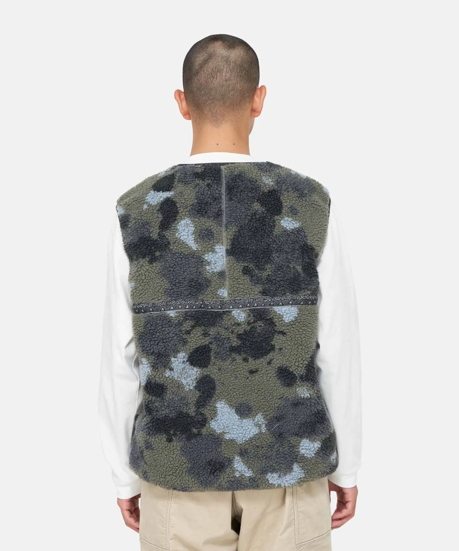Gramicci x and wander JQ Tape Fleece Vest