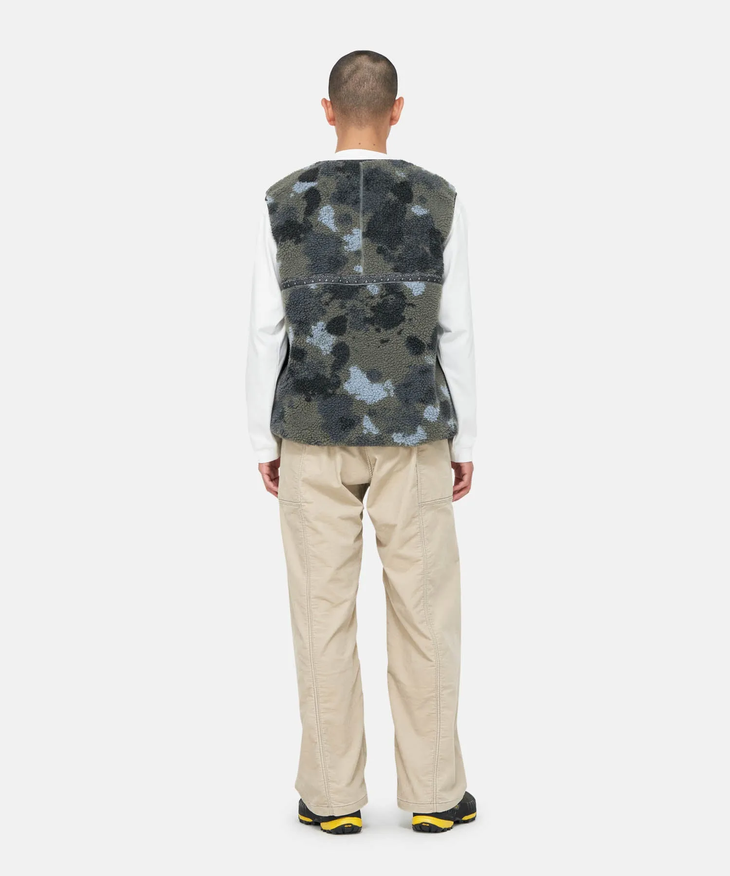 Gramicci x and wander JQ Tape Fleece Vest