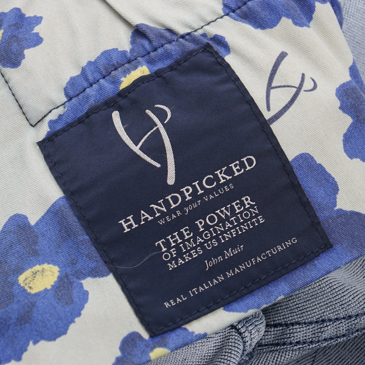 Handpicked Slim-Fit Soft Denim Jeans