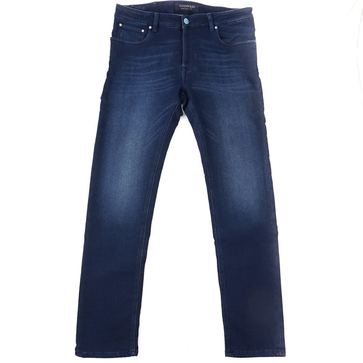 Handpicked Slim-Fit Soft Denim Jeans