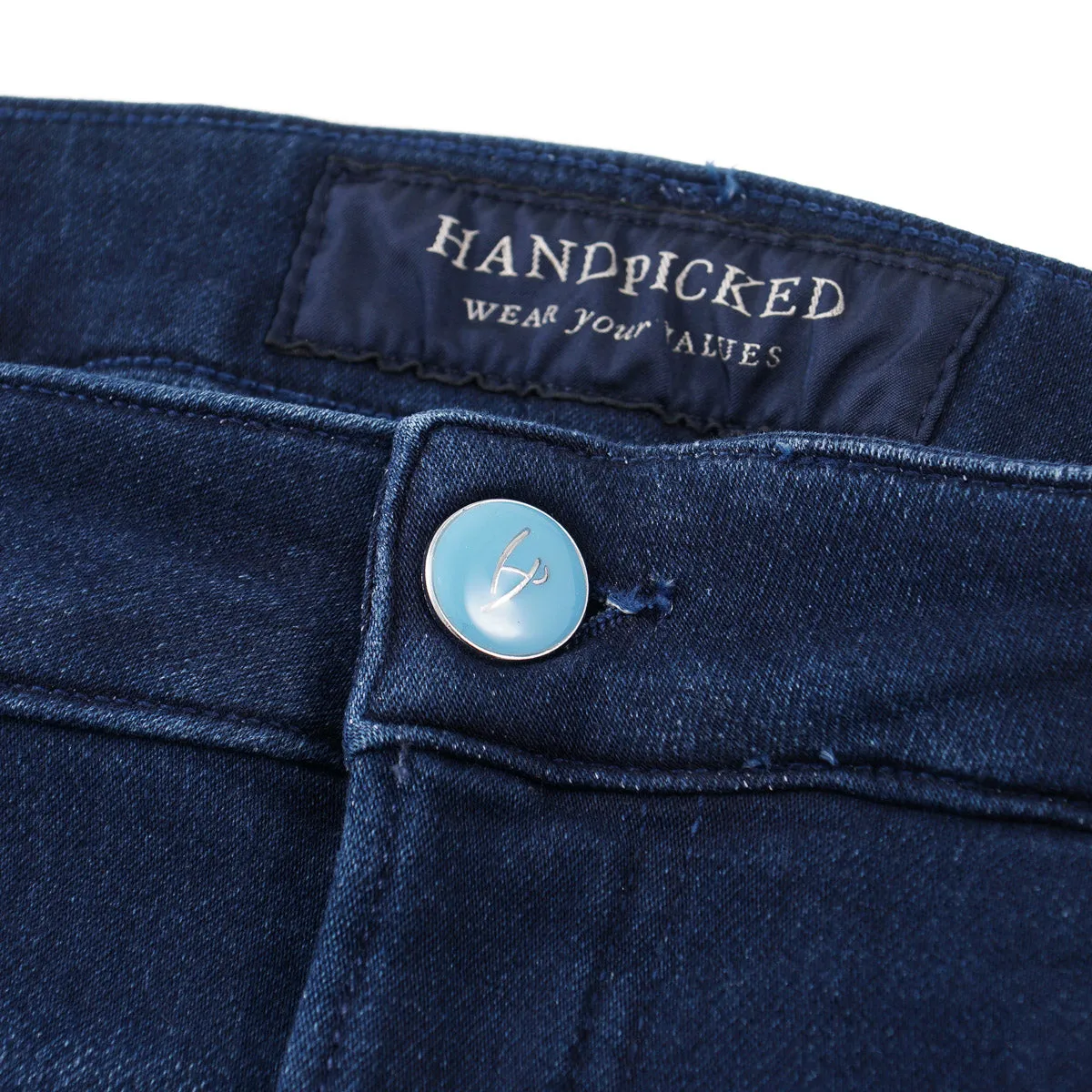Handpicked Slim-Fit Soft Denim Jeans
