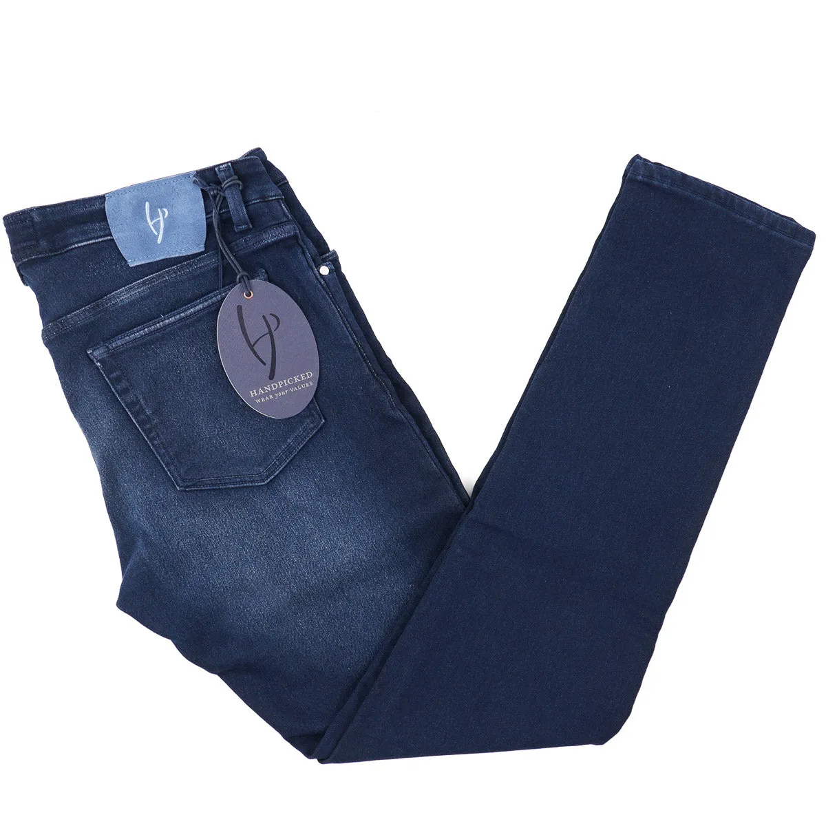 Handpicked Slim-Fit Soft Denim Jeans