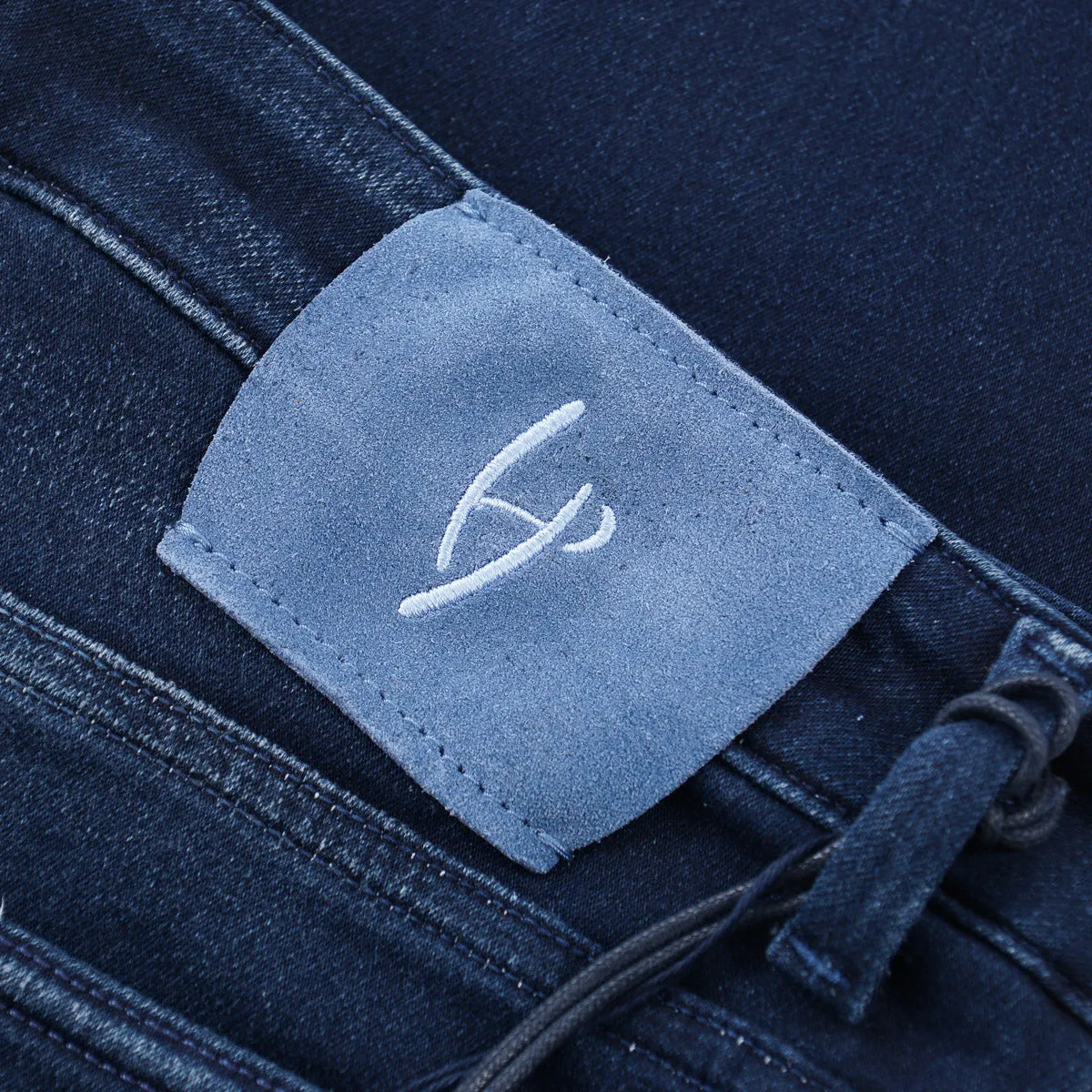 Handpicked Slim-Fit Soft Denim Jeans