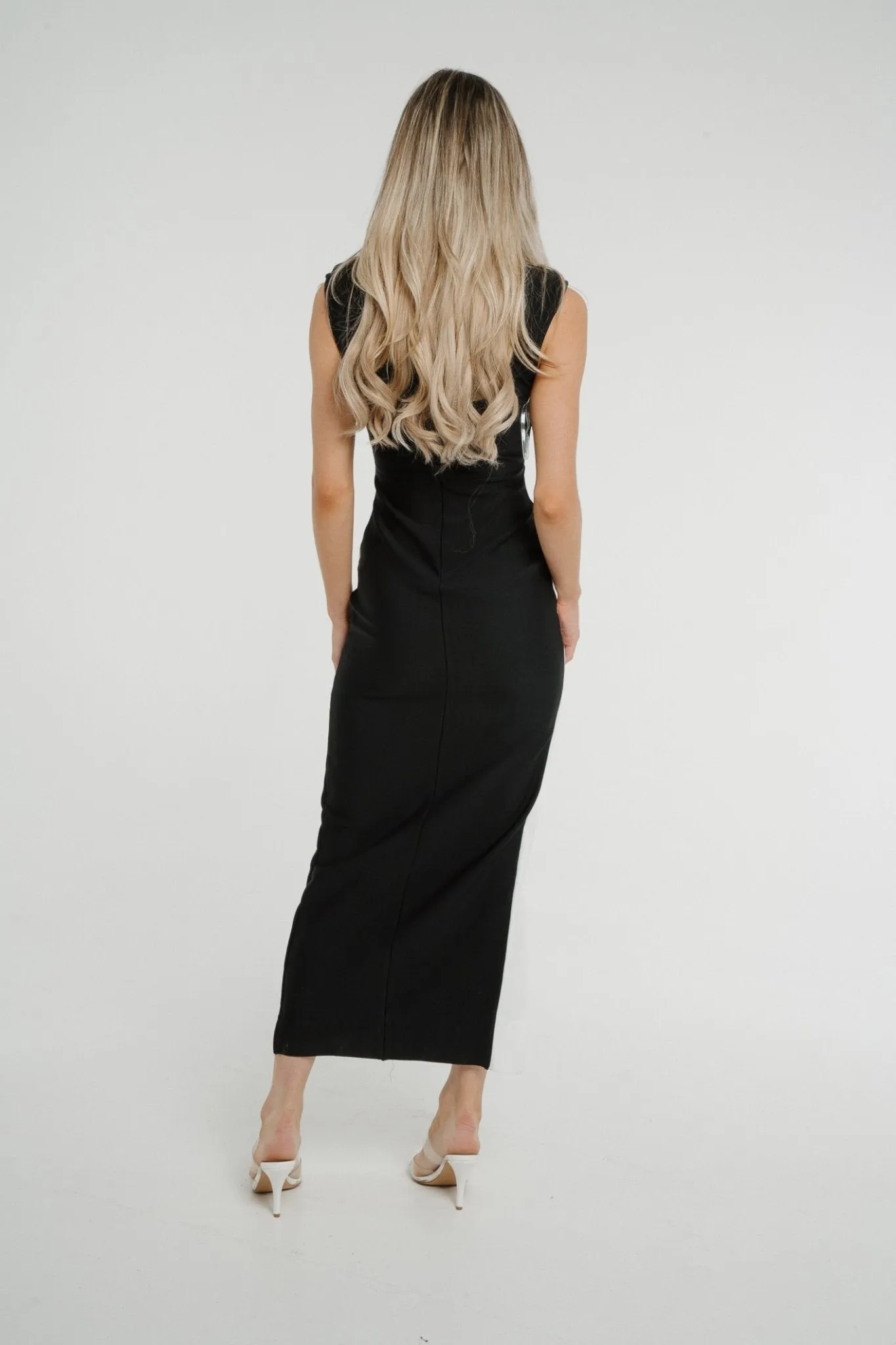 Holly Maxi Dress In Monochrome