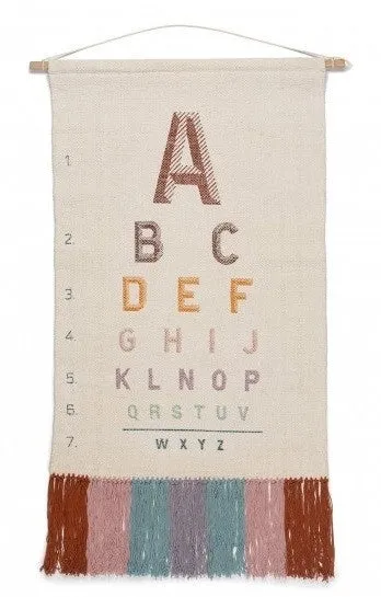 Kids Depot Large Pastel ABC Wall Hanging