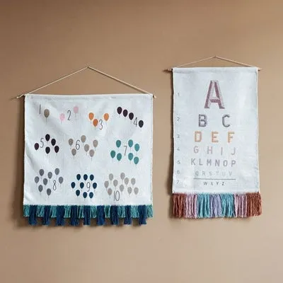 Kids Depot Large Pastel ABC Wall Hanging