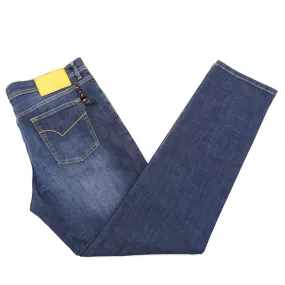 Marco Pescarolo Straight Fit Denim Jeans