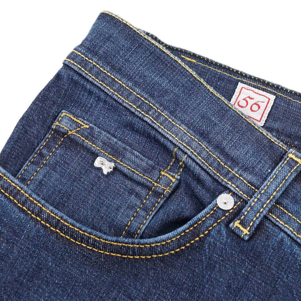 Marco Pescarolo Straight Fit Denim Jeans