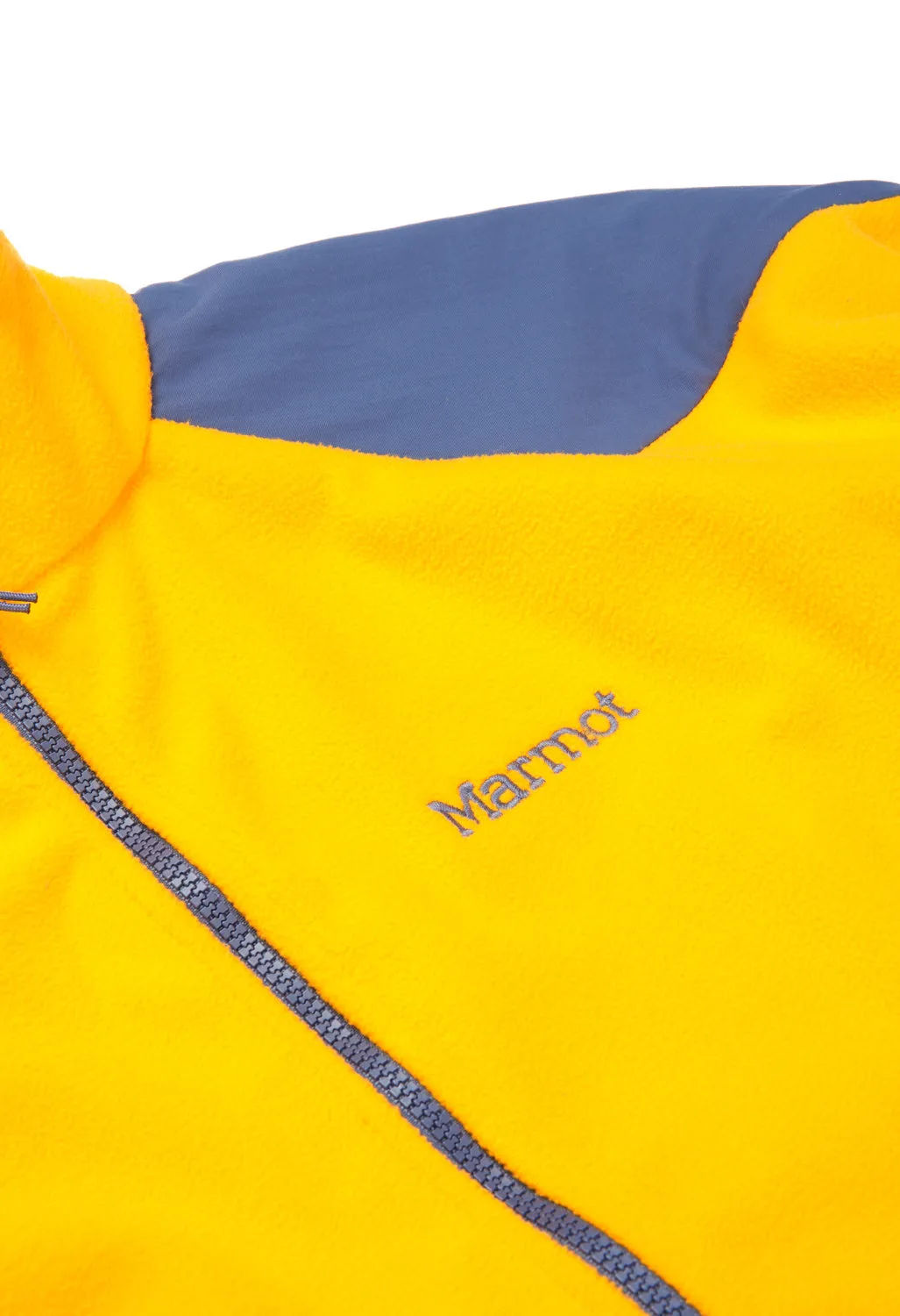 Marmot Better Polar Alpinist Fleece Jacket - Solar / Blue Indigo