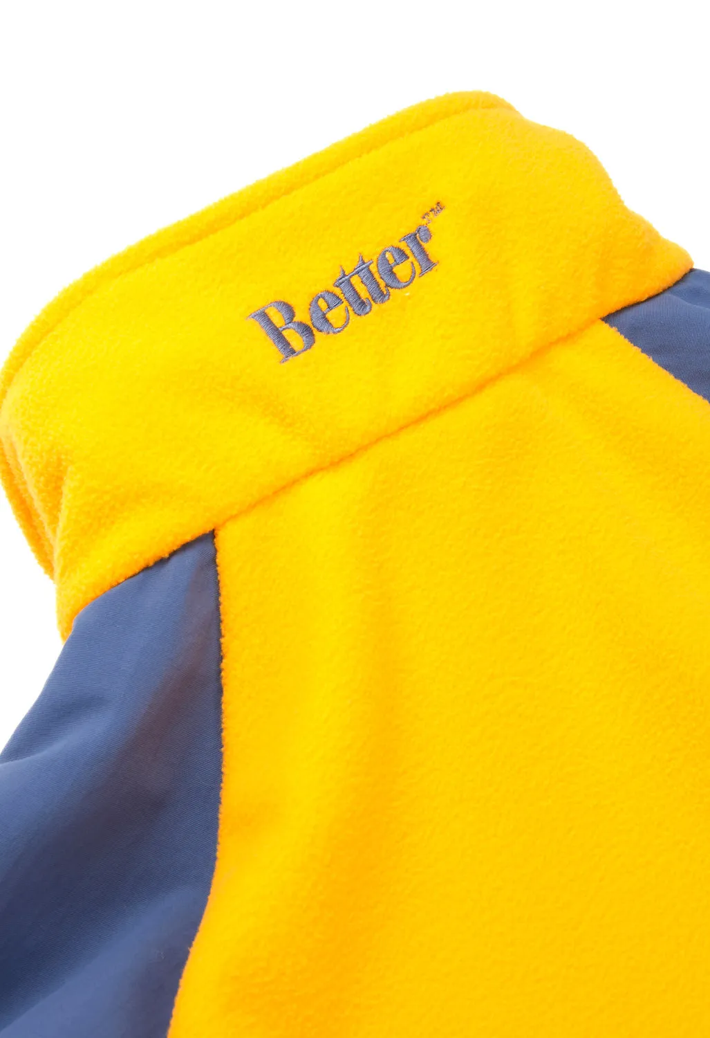 Marmot Better Polar Alpinist Fleece Jacket - Solar / Blue Indigo