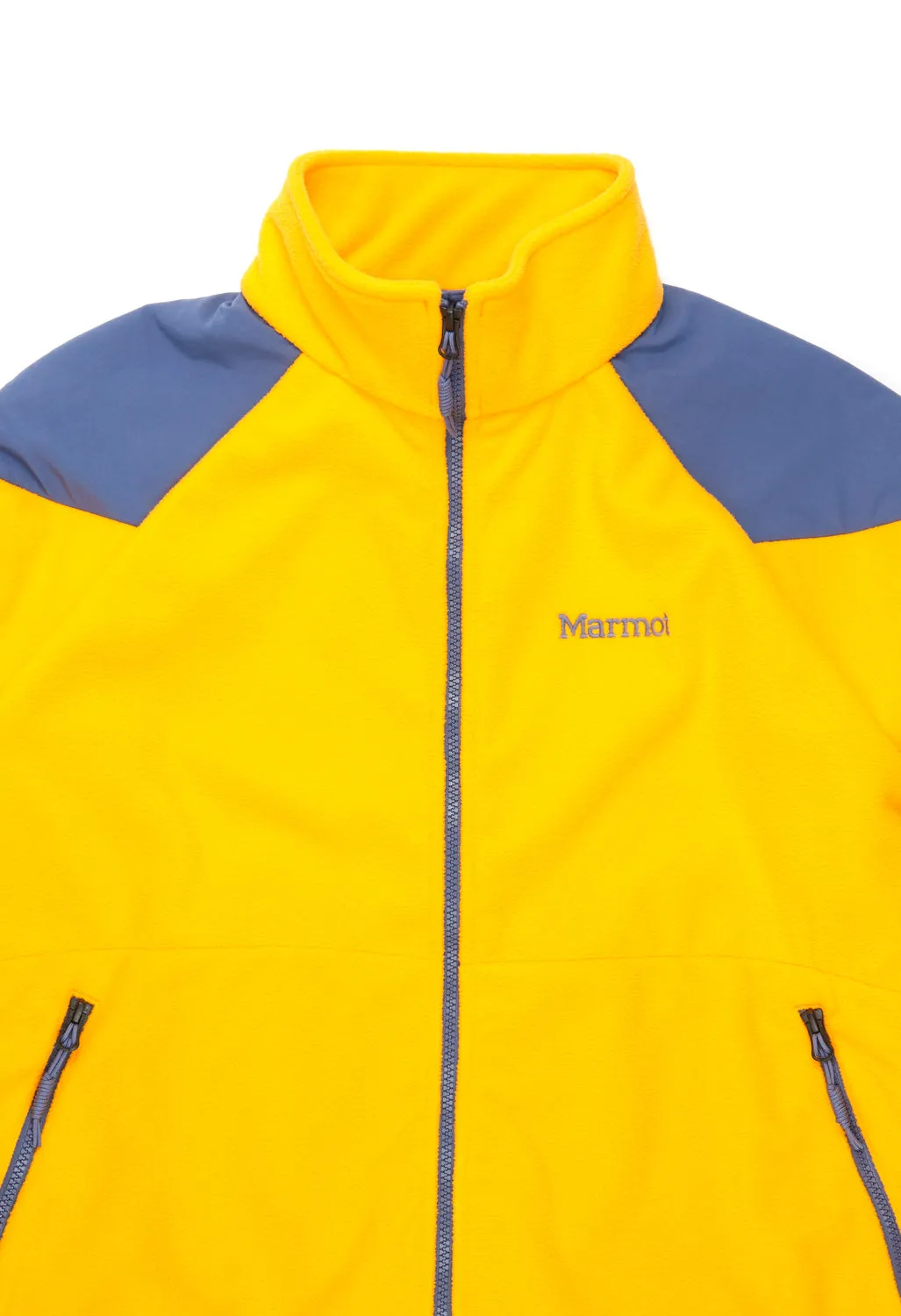 Marmot Better Polar Alpinist Fleece Jacket - Solar / Blue Indigo