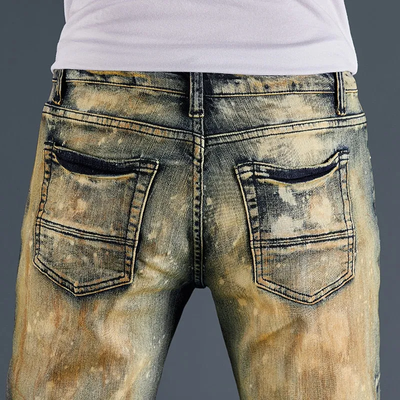Men's Urban Sunset Designer Denim Jeans