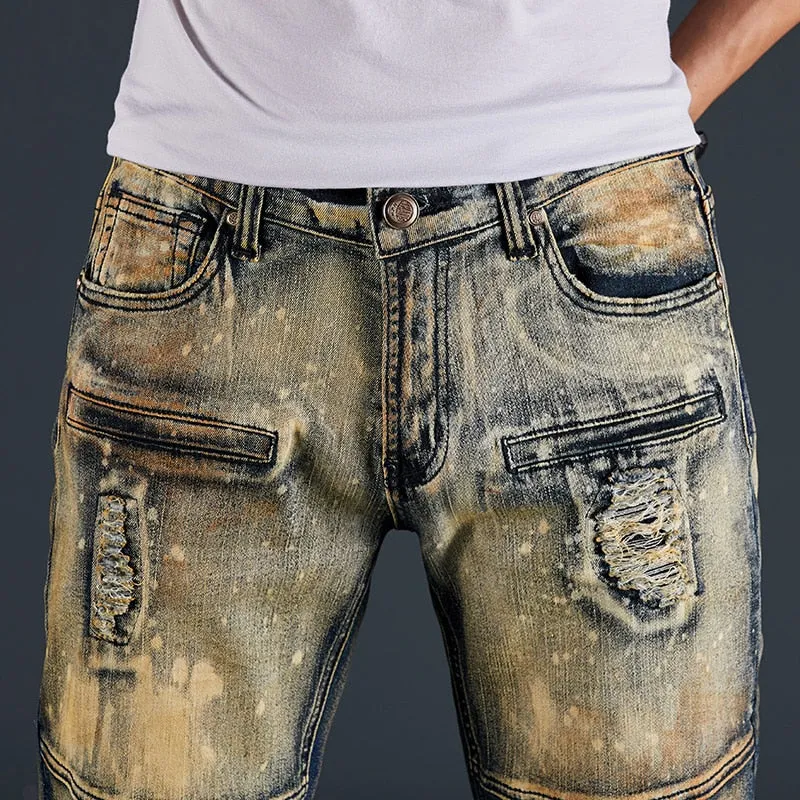 Men's Urban Sunset Designer Denim Jeans