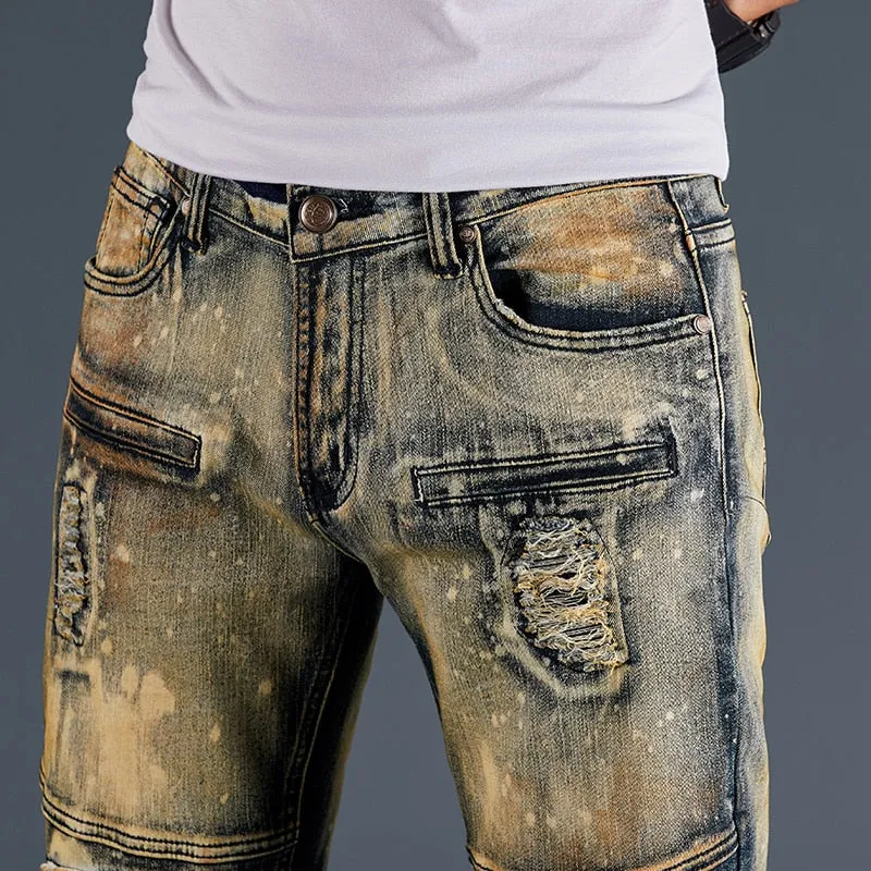 Men's Urban Sunset Designer Denim Jeans