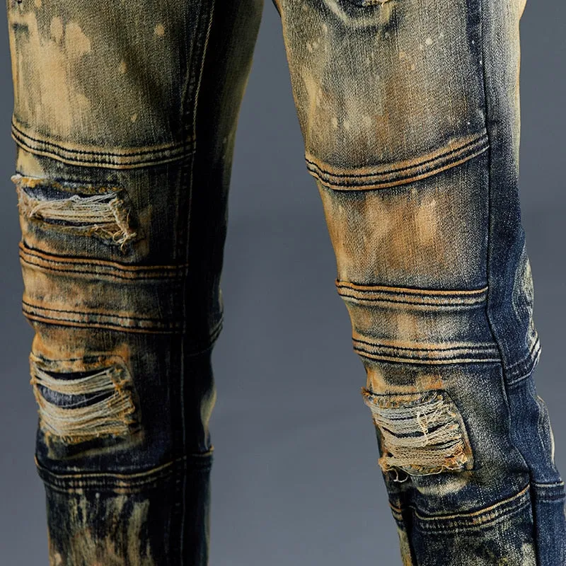 Men's Urban Sunset Designer Denim Jeans