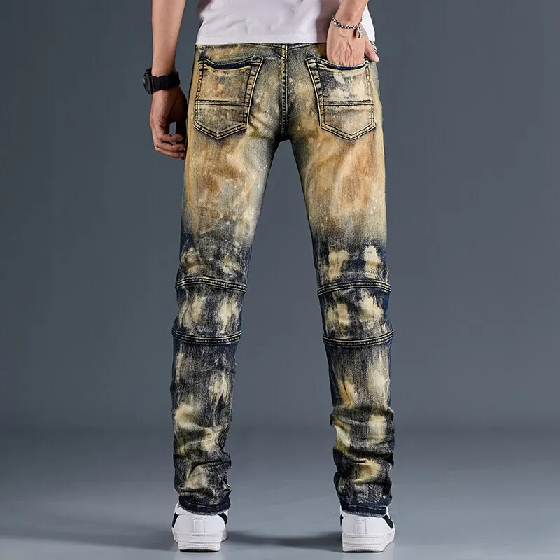 Men's Urban Sunset Designer Denim Jeans
