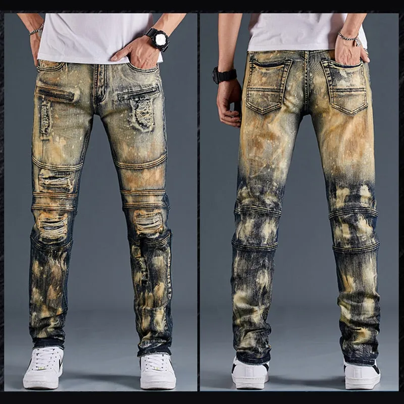 Men's Urban Sunset Designer Denim Jeans