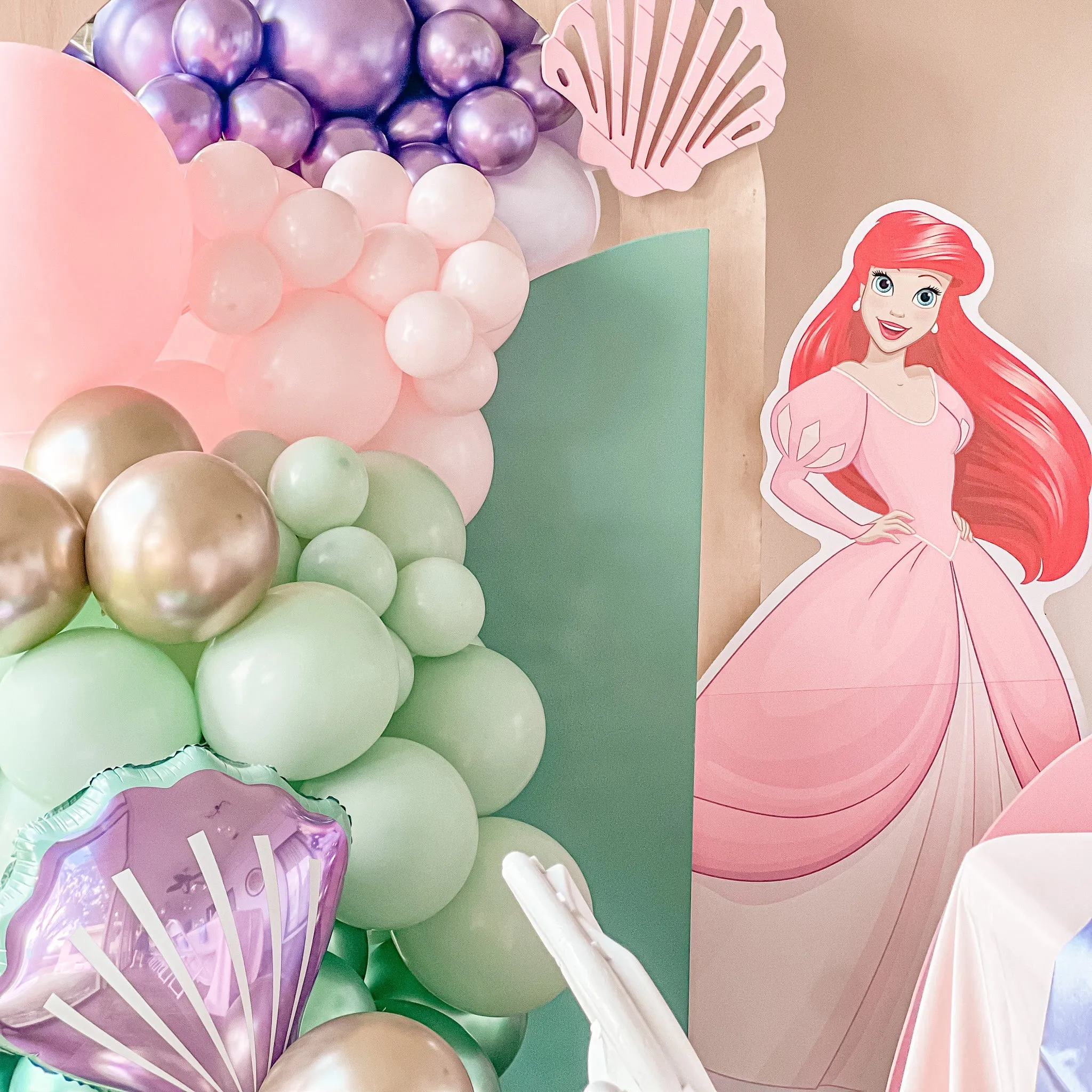 Mermaid Themed Balloon Arch - Balloon Garland Kit