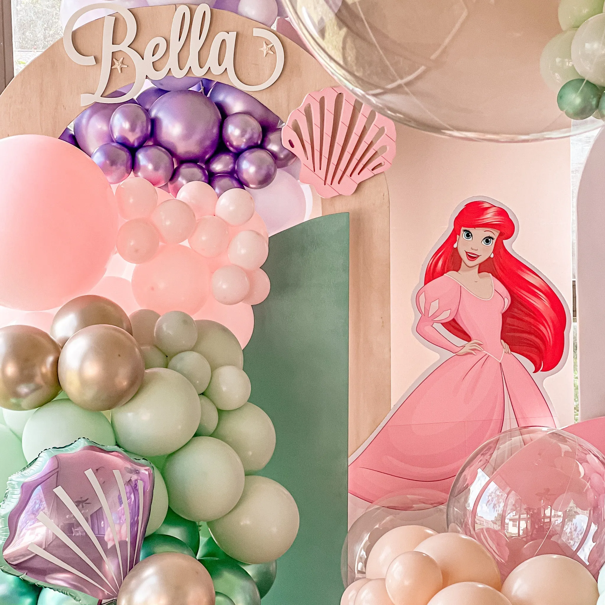 Mermaid Themed Balloon Arch - Balloon Garland Kit