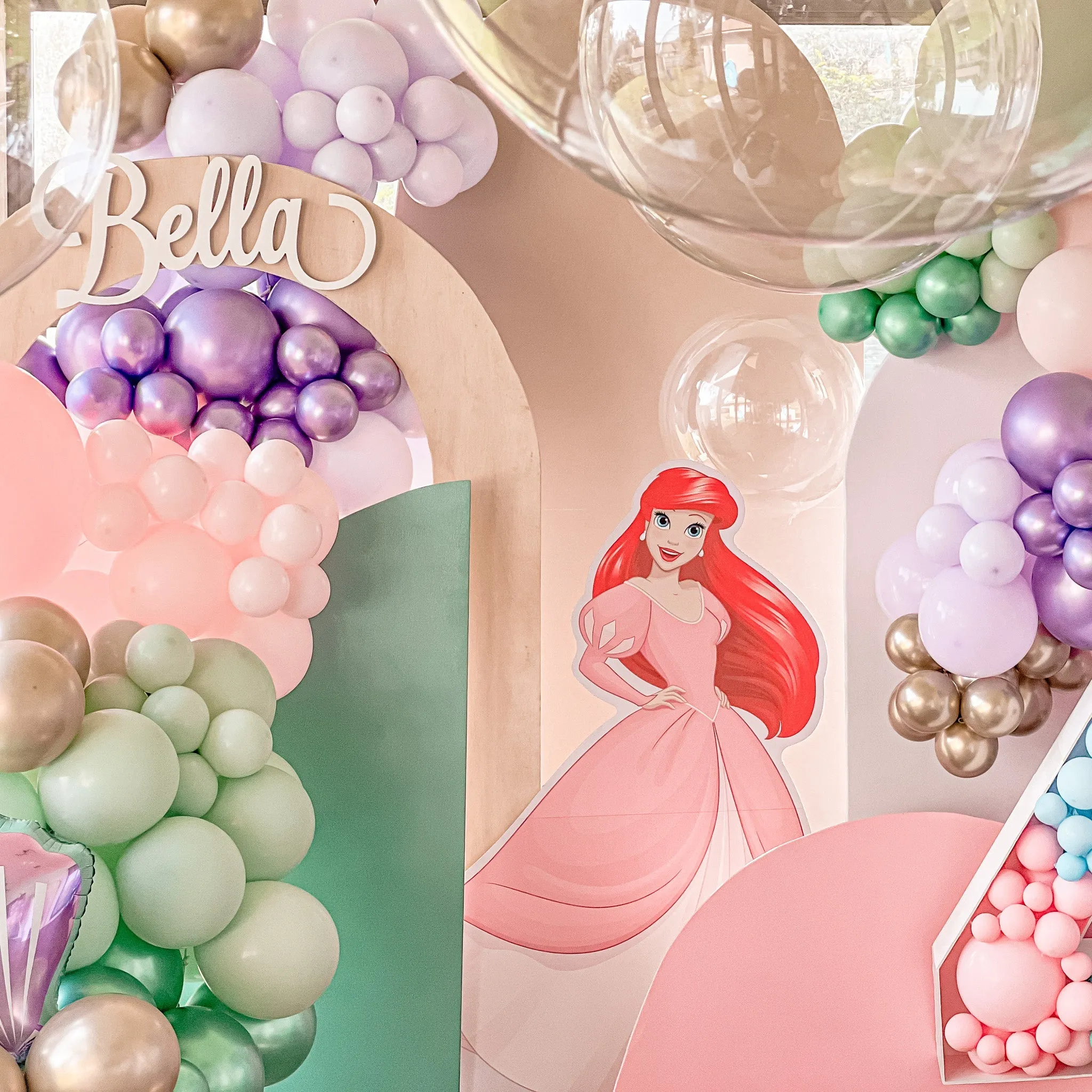 Mermaid Themed Balloon Arch - Balloon Garland Kit