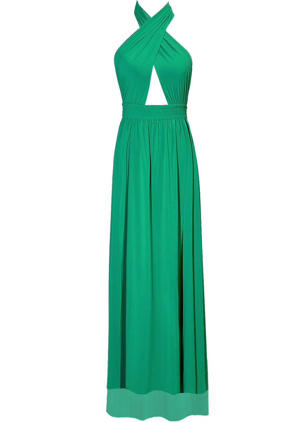 Monochrome - Green Vera Dress