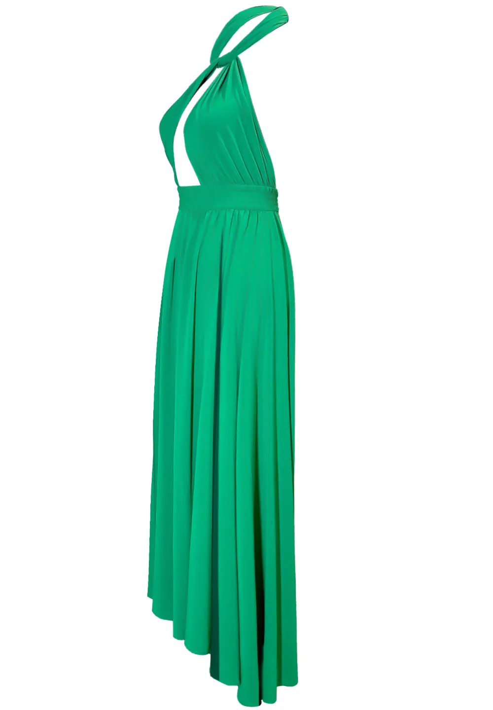 Monochrome - Green Vera Dress