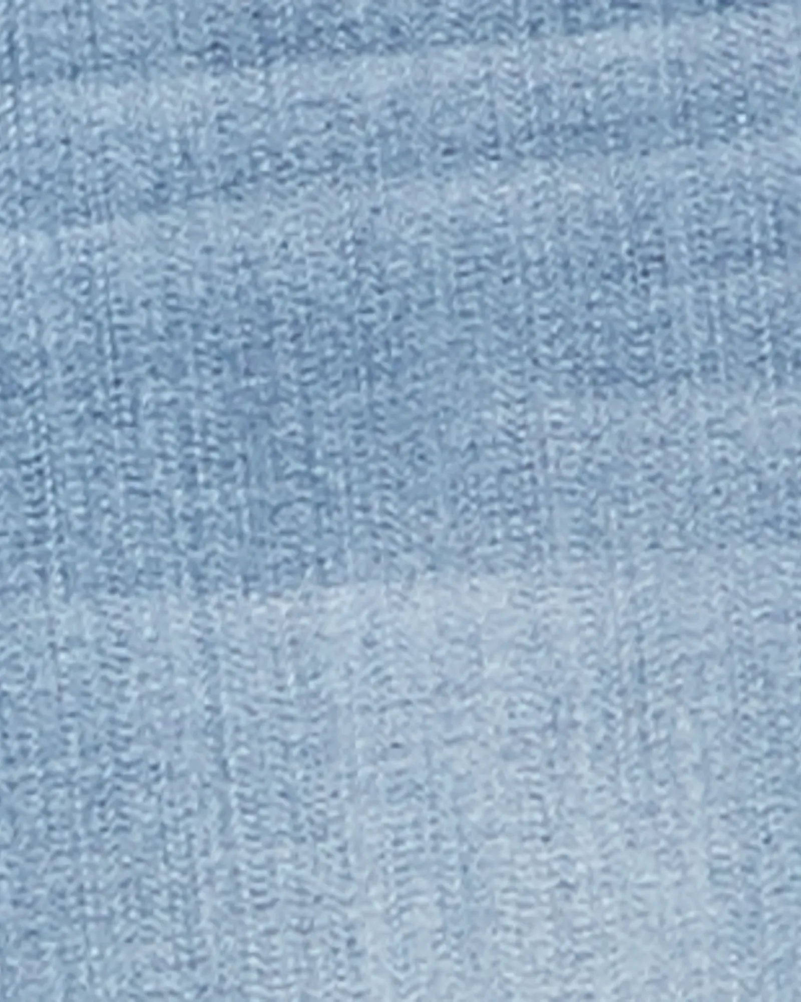 Naomi Rolled Ankle Jean with Pearl Embellishments | Light Wash