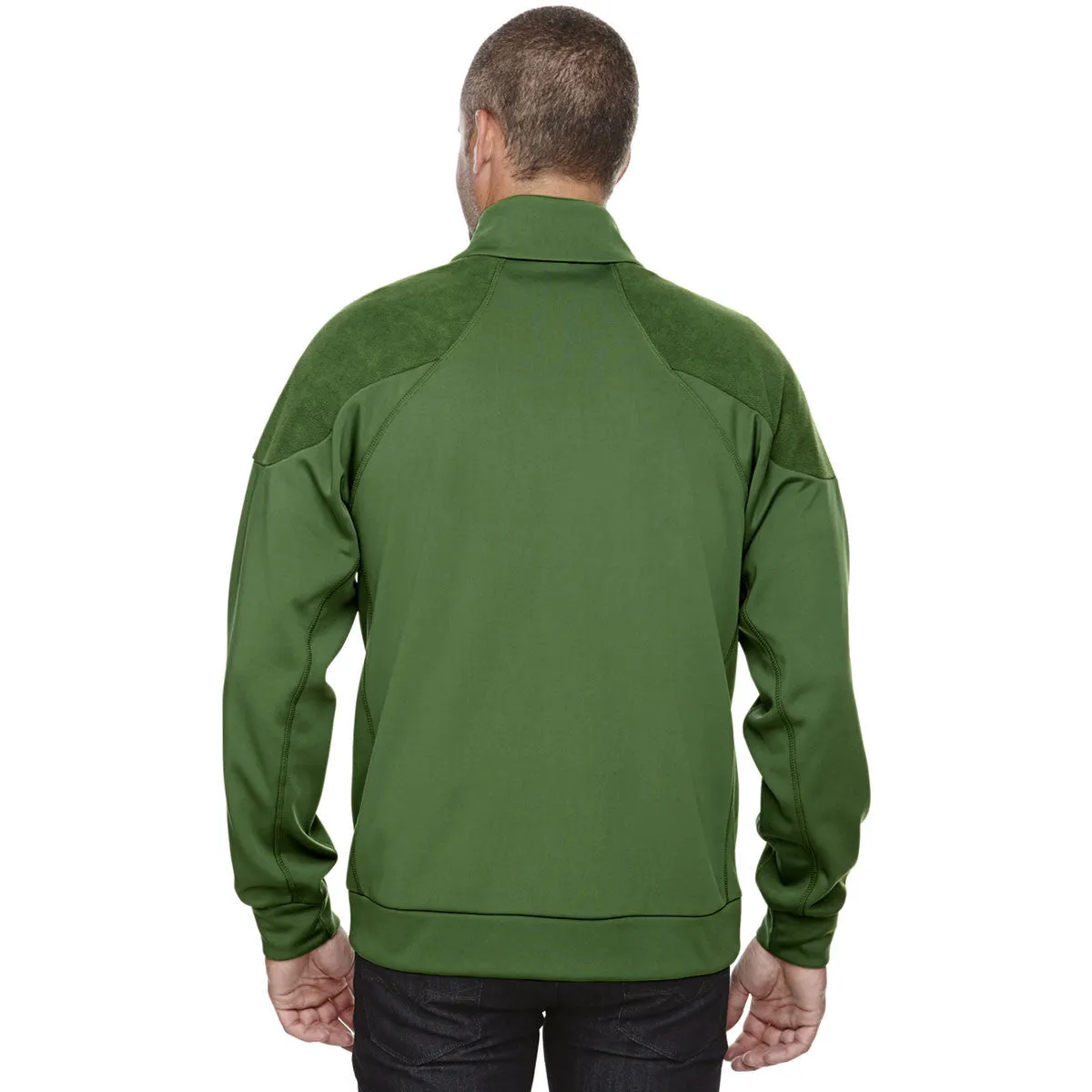 North End Men's Fern Evoke Bonded Fleece Jacket