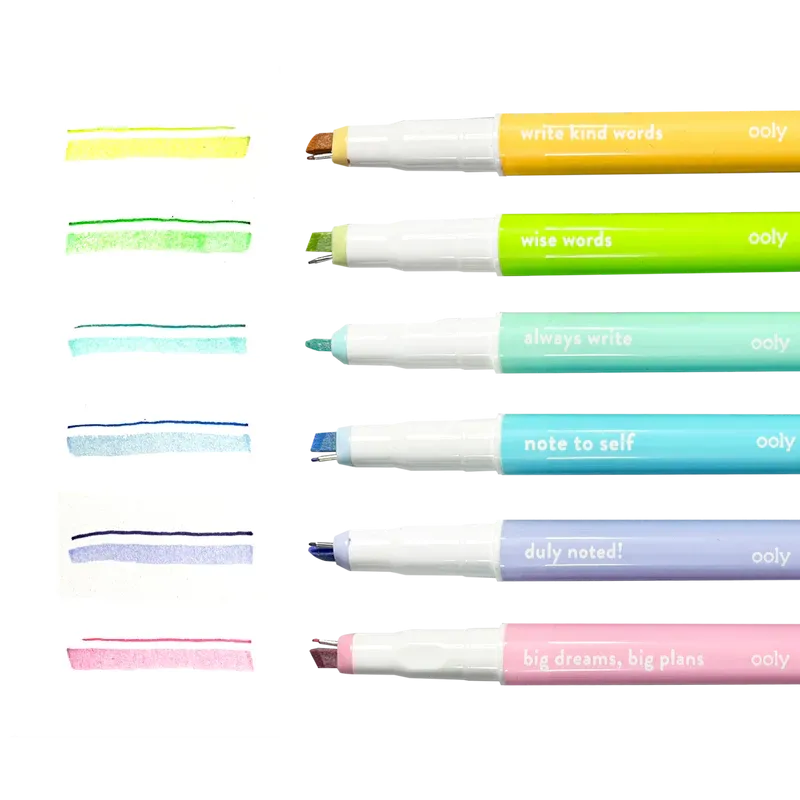 Noted! 2-in-1 Micro Fine Tip Pen & Highlighters
