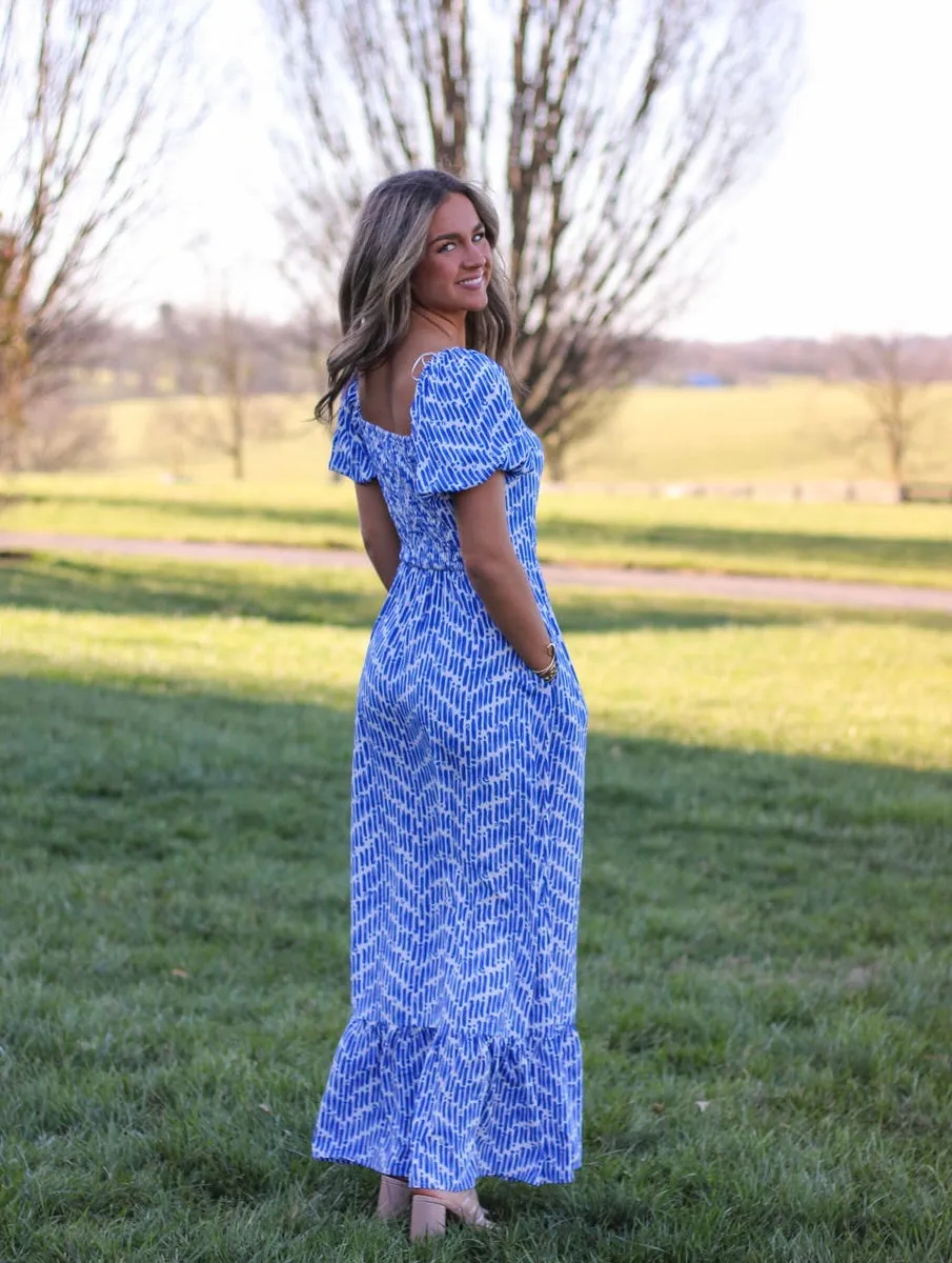 Ocean Breeze Maxi Dress