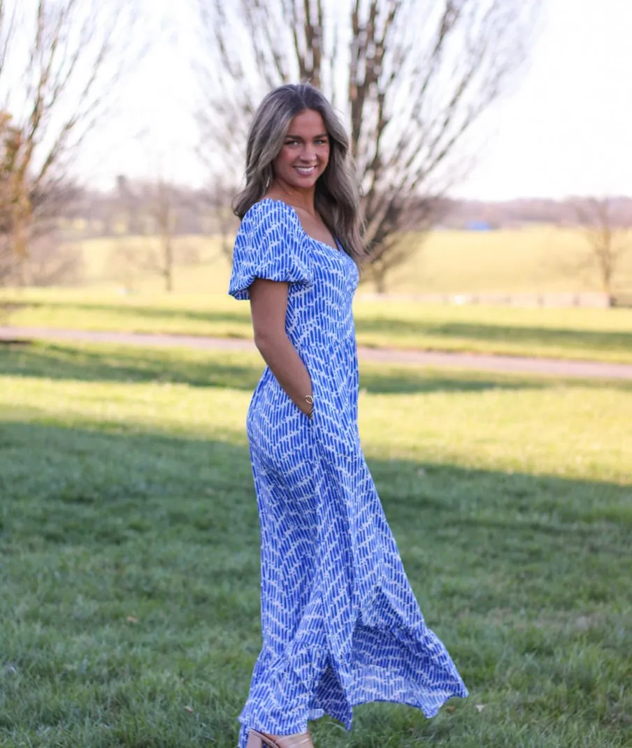 Ocean Breeze Maxi Dress