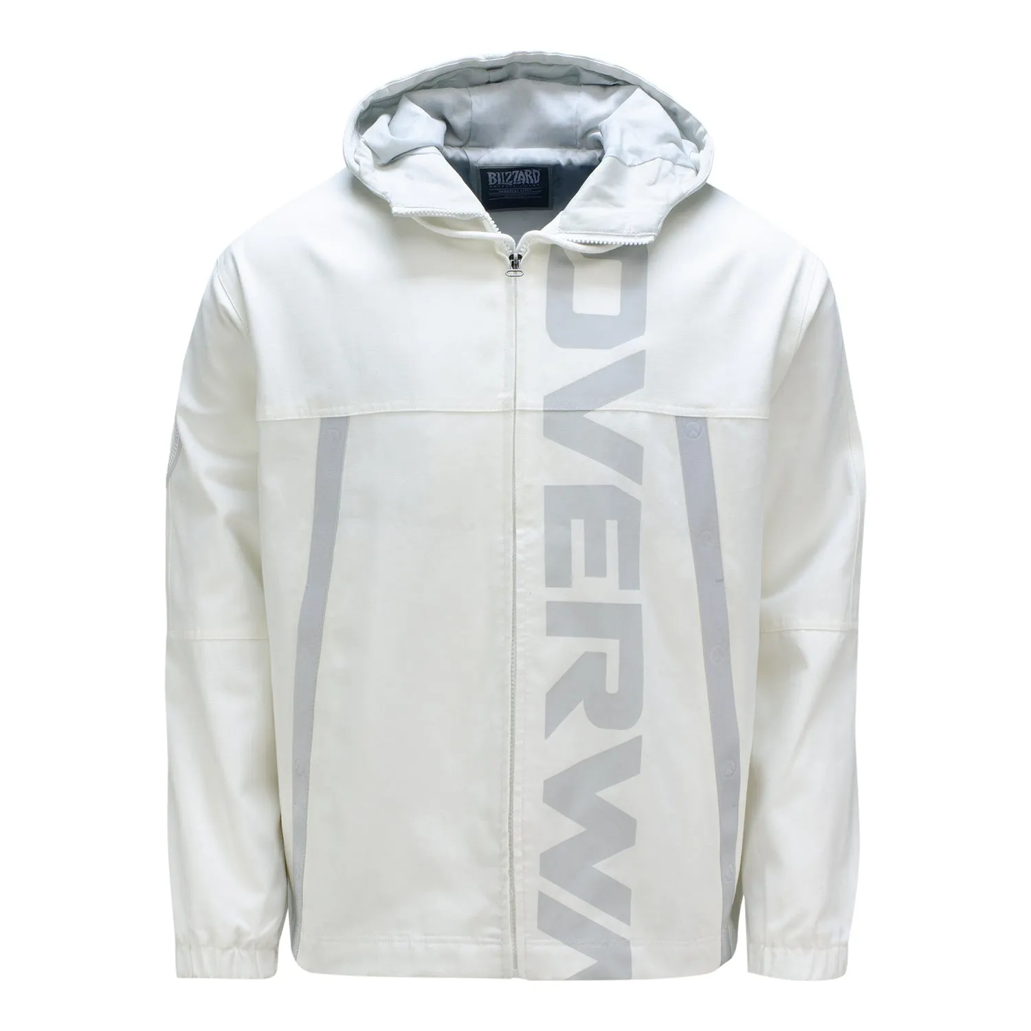 Overwatch 2 Canvas White Zip-Up Jacket